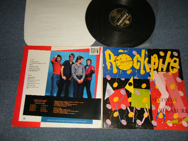画像1: ROCKPILE (NICK LOWE & DAVE EDMUNDS) - SECONDS OF PLEASURE (NO BUNUS EP)  (Ex+++/MINT-) / 1980 US AMERICA ORIGINAL Used LP
