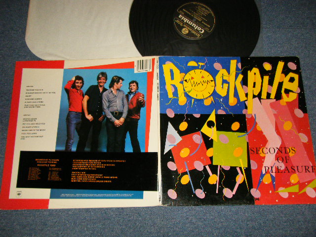 画像1: ROCKPILE (NICK LOWE & DAVE EDMUNDS) - SECONDS OF PLEASURE (NO BUNUS EP)  (Ex++/Ex+++) / 1980 US AMERICA ORIGINAL Used LP