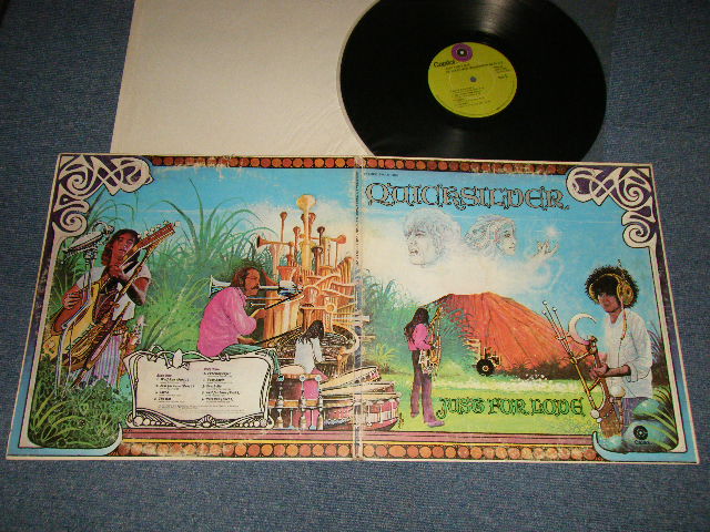 画像1: QUICKSILVER MESSENGER SERVICE - JUST FOR YOU (Matrix #A)SMAS-1-498-F5＊   B)SMAS-2-498-F5 ＊) ”LOS ANGELES Press in CA” (Ex+/Ex++ EDSP) / 1970 US AMERICA ORIGINAL 1st Press "LIME GREEN Label" Used LP 