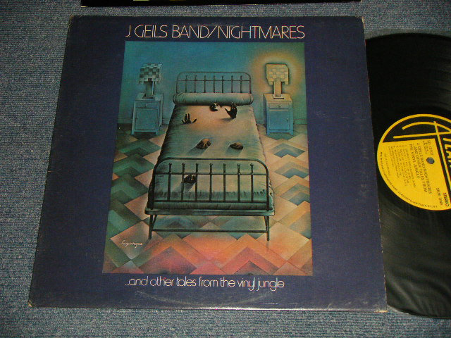 画像1: J. GEILS BAND  - NIGHTMARES( Ex++/Ex++ WARP)  / 1974 US AMERICA ORIGINAL 1st Press "YELLOW Label" "Large 75 ROCKFELLER Label" Used LP 