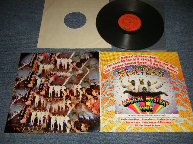 画像1: THE BEATLES -  MAGICAL MYSTERY TOUR (Matrix #A)SMAL-1-2835-H43・ MASTERD by CAPITOL  B)MASTERD by CAPITOL   L-2-2835-H36・ → 2 ＊) "LOS ANGELES Press in CA"(Ex++/Ex++ Looks:Ex+++)/ 1972 Version US AMERICA "ORANGE Label" Used LP