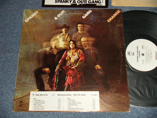 画像1: SPANKY AND OUR GANG - CHANGE (With PROMO SHEET) (Ex/MINT- EDSP) /1975 US AMERICA ORIGINAL "WHITE Label PROMO" Used LP