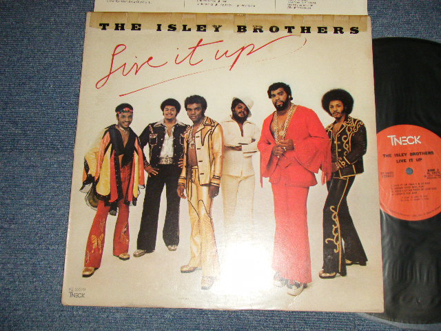 画像1: THE ISLEY BROTHERS -  LIVE IT UP (Ex/Ex+ Tape Seam) / 1974 US AMERICA ORIGINAL Used LP 