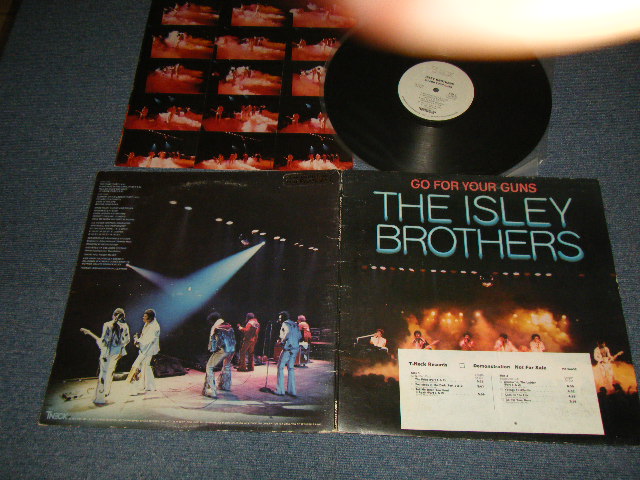 画像1: THE ISLEY BROTHERS -  GO FOR YOUR GUNS (Ex++/MINT-) / 1977 US AMERICA ORIGINAL ”WHITE LABEL PROMO” Used LP 