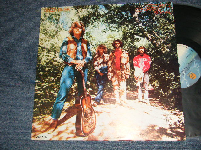 画像1: CCR CREEDENCE CLEARWATER REVIVAL - GREEN RIVER  (Ex+++/Ex+++) / 1978 Version US AMERICA REISSUE "BLUE with LIGHTNING Label" Used LP 