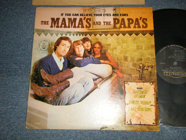 画像1: The MAMAS & The PAPAS - IF YOU CAN BELIEVE YOUR EYES AND EARS(Matrix #  A)D-50006-A LW  B)D-50006-B LW) "Longwear Plating Mastered at Long Island in NY" (Ex++, Ex+/Ex++) / 1966 US AMERICA ORIGINAL "2nd Press Cover Version with 'GOLDAWARD' Print"  "MONO" Used  LP 