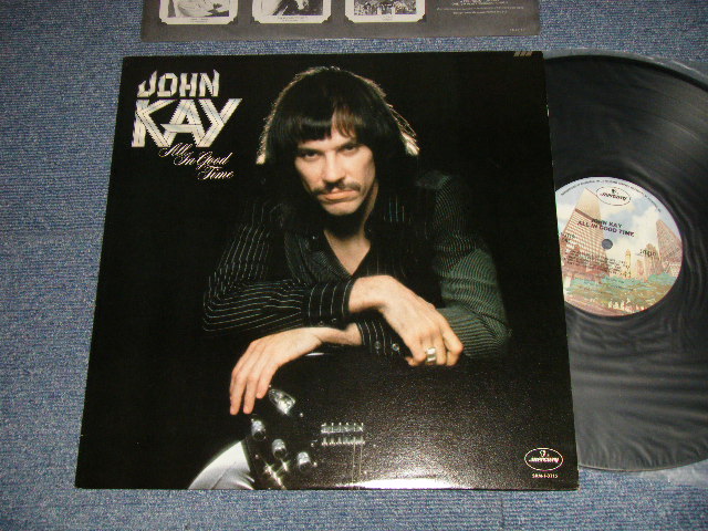 画像1: JOHN KAY (STEPPENWOLF) - ALL IN GOOD TIME (MINT-/MINT-) / 1978 US AMERICA ORIGINAL Used LP 