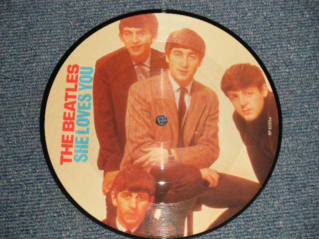 画像1: The BEATLES - A)SHE LOVES YOU  B)I'LL GET YOU (-/MINT-) / 1983 UK ENGLAND "PICTURE DISC" Used 7" Single 