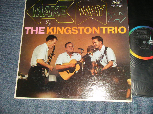 画像1: THE KINGSTON TRIO - MAKE WAY (Ex++/Ex++ Looks:Ex+++ EDSP) / 1961 US AMERICA ORIGINAL 1st Press "BLACK with RAINBOW Label" MONO Used LP 