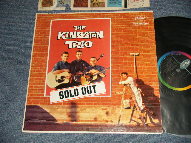 画像1: THE KINGSTON TRIO - SOLD OUT (Ex+++/Ex+++ Looks:Ex+) / 1960 US AMERICA ORIGINAL 1st Press "BLACK with RAINBOW Label" MONO Used LP 