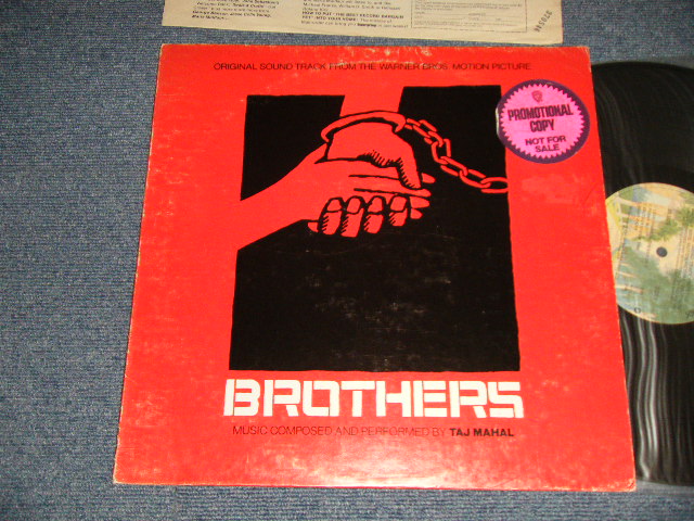 画像1: ost TAJ MAHAL - BROTHERS (Ex/MINT-) / 1977 US AMERICA ORIGINAL "PROMO" 1st Press "BURBANK STREET Label"  Used LP