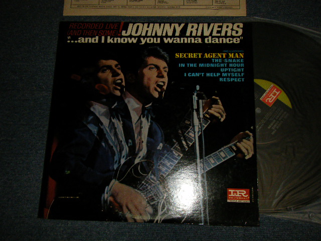 画像1: JOHNNY RIVERS - ...AND I KNOW YOU WANNA DANCE (Ex++/Ex+++ A-2,3:Ex++) / 1966 US AMERICA ORIGINAL "1st Press BLACK with GREEN Label" MONO Used LP 
