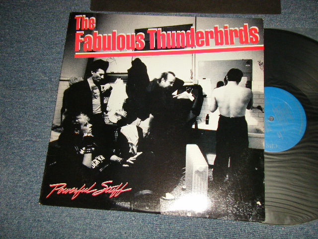 画像1: The FABULOUS THUNDERBIRDS (JIMMY VAUGHAN) - POWERFUL STUFF (With CUSTOM INNER SLEEVE)  (MINT-/MINT-) / 1989 US AMERICA  ORIGINAL Used LP