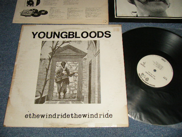 画像1: The YOUNGBLOODS - RIDE THE WIND (With LYRIC SONG SHEET) (Ex-/Ex+++ Looks*MINT- Ta`peSeam) / 1971 US AMERICA ORIGINAL "WHITE LABEL PROMO" Used LP 