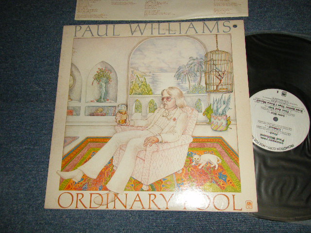 画像1: PAUL WILLIAMS - ORDINARY FOOL (with CUSTOM SLEEVE) (A)M1 B)M1  "MR/MONARCH Press in CA")   (Ex++/MINT- BB for PROMO, WOBC) / 1975 US AMERICA ORIGINAL "WHITE LABEL PROMO" Used LP