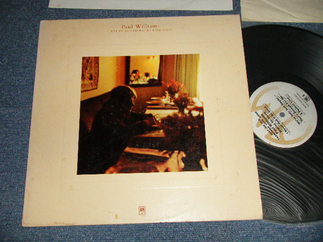 画像1: PAUL WILLIAMS - JUST AN OLD FASHONED LOVE SONG (With INSERTS) (Ex++/Ex++) / 1973 Version US AMERICA "2nd Press Label" 2nd press "NON Die-Cut Gatefold Cover" Used LP 
