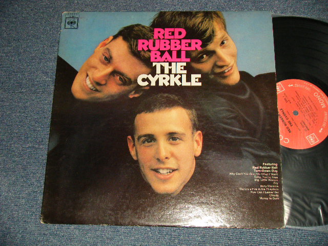 画像1: The CYRKLE - RED RUBBER BALL(Produced by JOHN SIMON) (Ex++/Ex++ Looks:Ex+) / 1966 US AMERICA ORIGINAL "360 SOUND Label" MONO Used LP