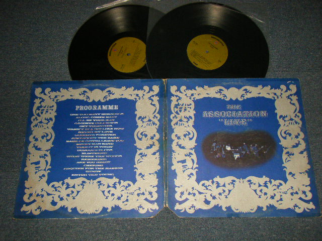 画像1: ost THE ASSOCIATION - LIVE (Ex+l/Ex- Looks:VG+++ CUTOUT) / 1970 US AMERICA ORIGINAL1st Press "GREEN with WB Label" Used 2-LP