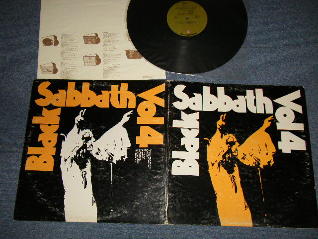 画像1: BLACK SABBATH - VOL.4 ( (Ex+/Ex++ DENT) / 1972 US AMERICA ORIGINAL 1st Press "GREEN with WB Logo on Top Label" Used LP 