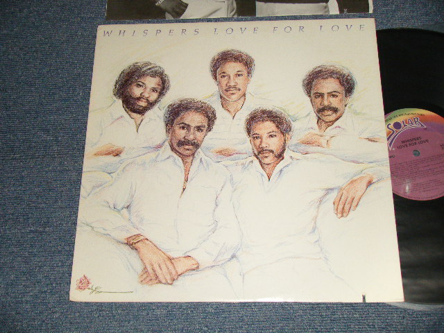 画像1: The WHISPERS - LOVE FOR LOVE  (With CUSTOM INNER SLEEVE)  (Ex+++/Ex+++ CutOut) / 1983 US AMERICA ORIGINAL Used LP 