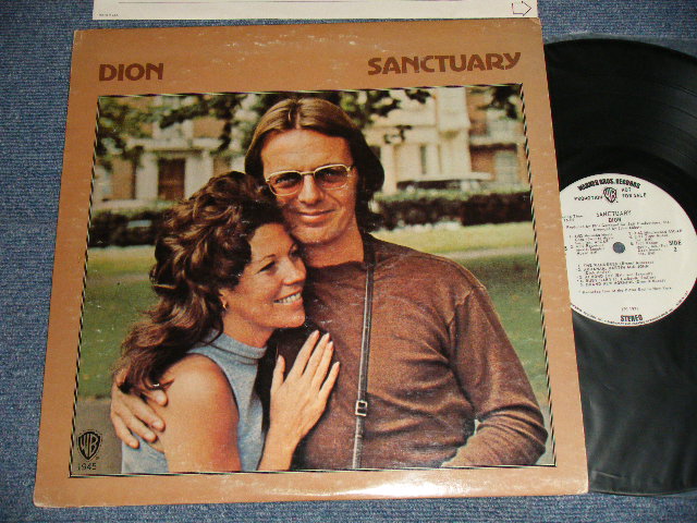 画像1: DION (of DION and the BELMONTS) - SANCTUARY (Ex++/Ex+++ Looks:MINT-) / 1971 US AMERICA ORIGINAL "WHITE LABEL PROMO" 1st Press "WB Label" Used LP 