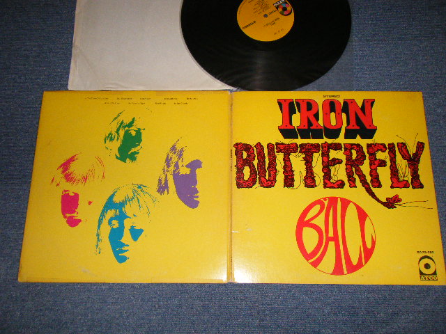 画像1:  IRON BUTTERFLY - BALL (Ex++/Ex++ SPLIT, TAPE ON) / 1969 US AMERICA  ORIGINAL 1st Press"YELLOW with1841 BROADWAY Label" Used LP 