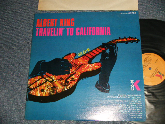 画像1: ALBERT KING - TRAVELIN' TO CALIFORNIA (Ex+++/MINT- Looks:Ex+++) / 1976 Version US AMERICA REISSUE Used LP 