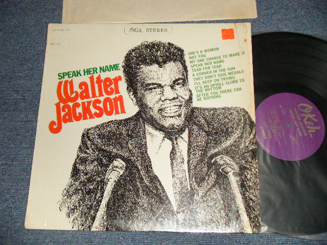 画像1: WALTER JACKSOON - SPEAK HER NAME (Ex+++/Ex+) / 1966 US AMERICA ORIGINAL "STEREO" Used LP  