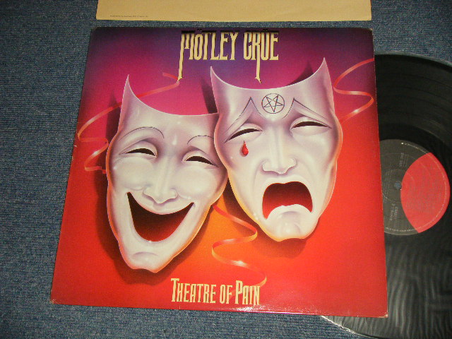 画像1: MOTLEY CRUE Mötley Crüe - THEATRE OF PAIN (With CUSTOM INNER SLEEVE) (Ex++/Ex++)  / 1986 US AMERICA ORIGINAL Used  LP 