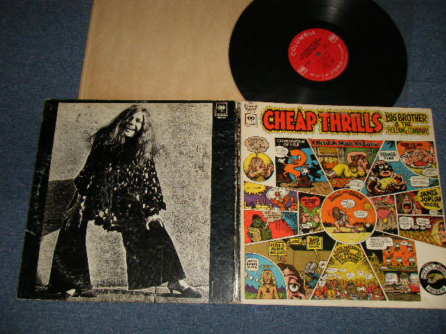 画像1: BIG BROTHER & THE HOLDING COMPANY ( With JANIS JOPLIN ) - CHEAP THRILLS (  Matrix #  A) XSM-137375-B / B)XSM-137376-1D ) (Ex++/Ex++ A-1,B-1:Ex- WARP)  / 1967 US AMERICA ORIGINAL "360 Sound Label" Used  LP