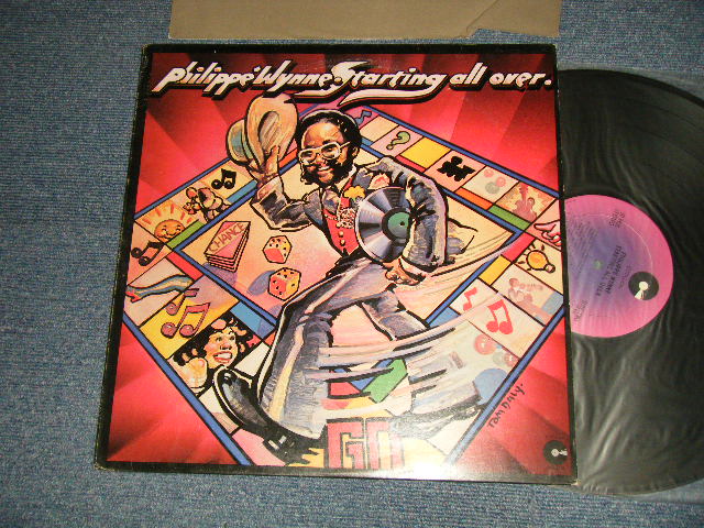 画像1: PHILIPPE WYNNE - STARTING ALL OVER ("MONARCH Press in CA" )(Ex++/MINT-) / 1977 US AMERICA ORIGINAL Used LP
