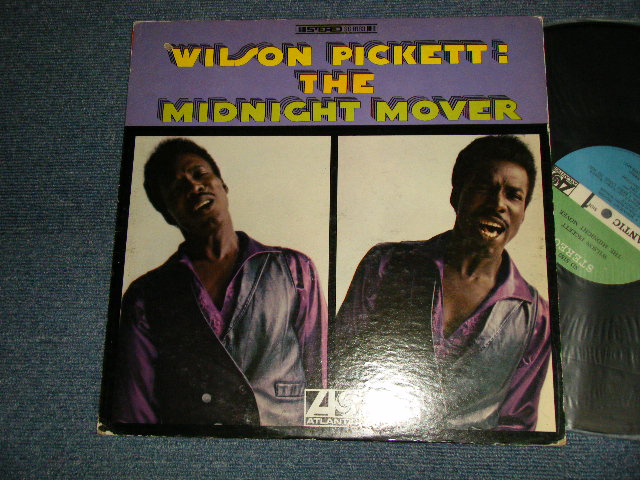 画像1: WILSON PICKETT - THE MIDNIGHT MOVER (Ex+/Ex- BB) / 1968 US AMERICA ORIGINAL 1st Press "GREEN & BLUE Label"  STEREO Used LP  