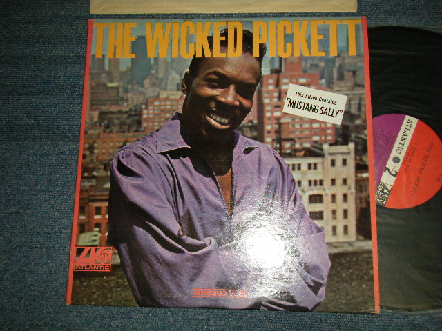 画像1: WILSON PICKETT - THE WICKED PICKETT (Ex++/Ex+++ Looks:Ex++ EDSP) / 1967 US AMERICA ORIGINAL "RED & PURPLE Label" MONO Used LP  