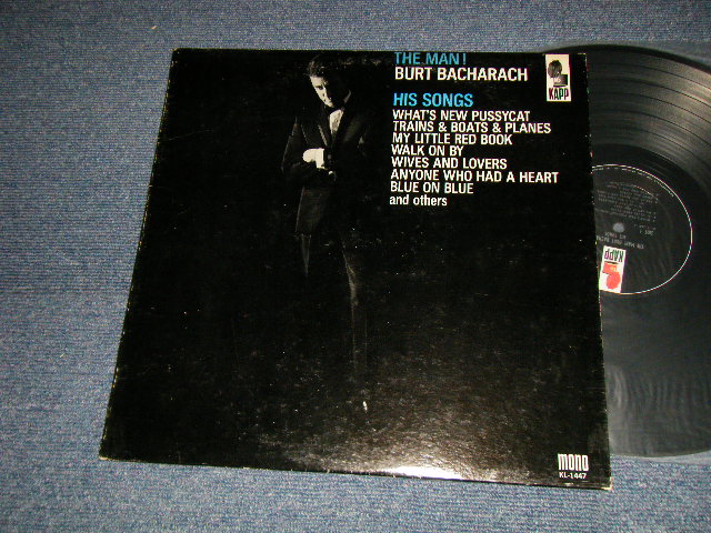 画像1: BURT BACHARACH - THE MAN!, BURT BACHARACH HIS SONGS ( Ex++/MINT-)  / 1966 US AMERICA ORIGINAL "BLACK Label" MONO Used LP 