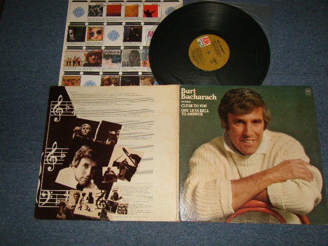 画像1: BURT BACHARACH -  BURT BACHARACH (Ex++/Ex++Ｌooks:MINT-) / 1971 US AMERICA ORIGINAL "BROWN Label" Used LP