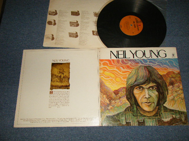 画像1: NEIL YOUNG - NEIL YOUNG (2nd "NAME on COVER" Version) (Matrix #A)S1 30817 RS 6317A RE-1 2H (S) B)S 30818 RS 6317B RE-1B)   "SANTA MARIA Press in CA" (Ex++/MINT- EDSP) / 1969-70 Version US AMERICA "2nd press Jacket" "2nd Press BROWN with STEREO Label" Used LP 