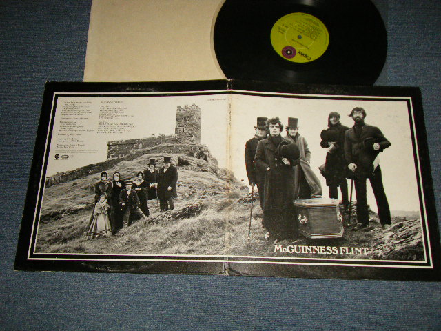 画像1: McGUINNESS FLINT  - McGUINNESS FLINT  (JACKSONVILLE Press in ILLINOIS) (Ex++/Ex++ A-1:Ex EDSP)  / 1970 US AMERICA ORIGINAL 1st Press "LIME GREEN Label" Used LP 