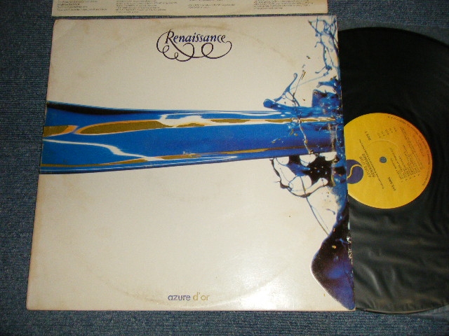 画像1: RENAISSANCE - AZURE D'OR  (With CUSTOM INNER SLEEVE) (Ex+/Ex+++) / 1979  US AMERICA ORIGINAL Used LP 