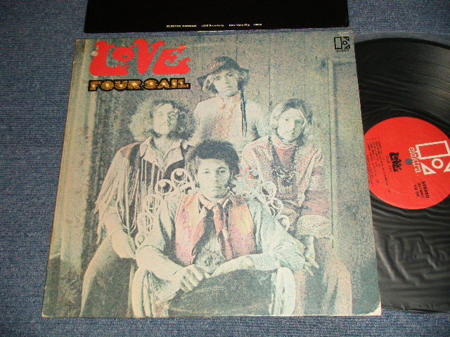 画像1: LOVE (Arthur Lee) - FOUR SAIL (Matrix # A)EKS-74049-A MON MR ▵13636 (3) RL SS  B)EKS-74049-B MON MR ▵13636-x (1) RL SS  MO/MONARCH Press in CA"(Ex+++/Ex+) /1969 US AMERICA ORIGINAL "RED Label" Used LP  