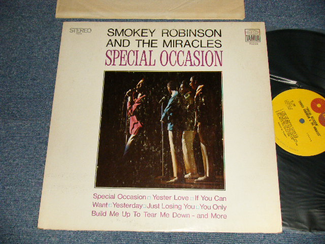 画像1: SMOKEY ROBINSON and The MIRACLES - SPECIAL OCASION (Ex++/Ex Looks:VG+++ EDSP) / 1968 US AMERICA ORIGINAL STEREO Used LP