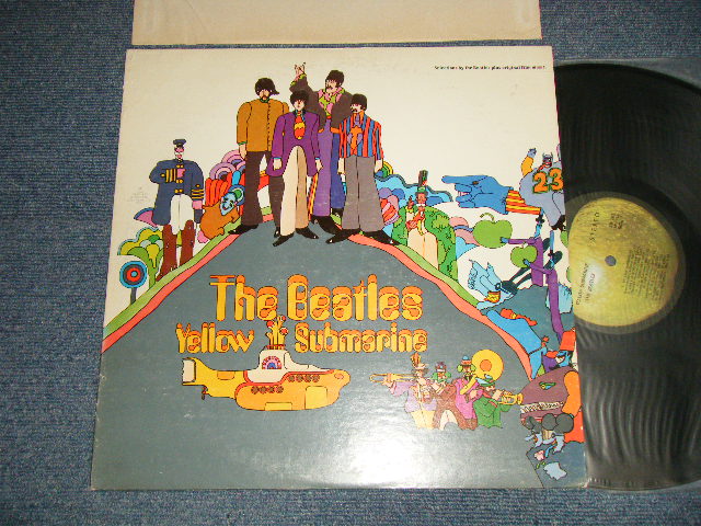 画像1:  BEATLES  - YELLOW SUBMARINE (Matrix #A)SW-1-153-A17 O  #74 A B)SW-2-153-A15 O 1 #74 ) "SANTA MARIA Press in CA"(Ex++/Ex+++) / 1969 US AMERICA ORIGINAL "CAPITOL logo on Label Bottom" Used LP 