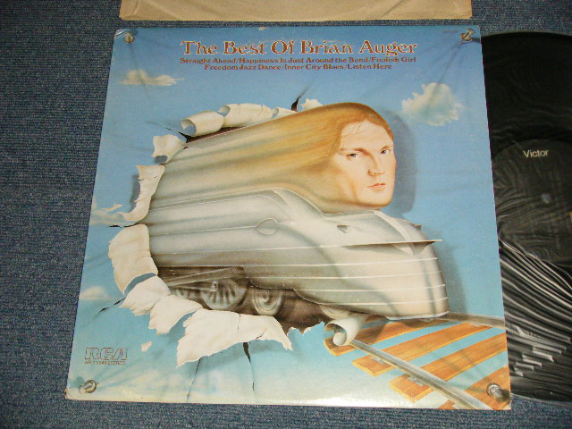 画像1: BRIAN AUGER - THE BEST OF (Ex+/Ex++) /1977 US AMERICA ORIGINAL "BLACK Label" Used LP 