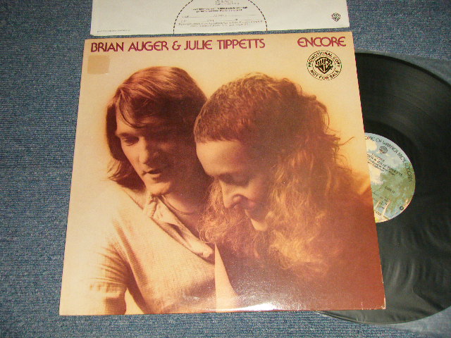 画像1: BRIAN AUGER & JULIE TIPPETTS - ENCORE (Ex+++/MINT) /1978 US AMERICA ORIGINAL "PROMO" Used LP 