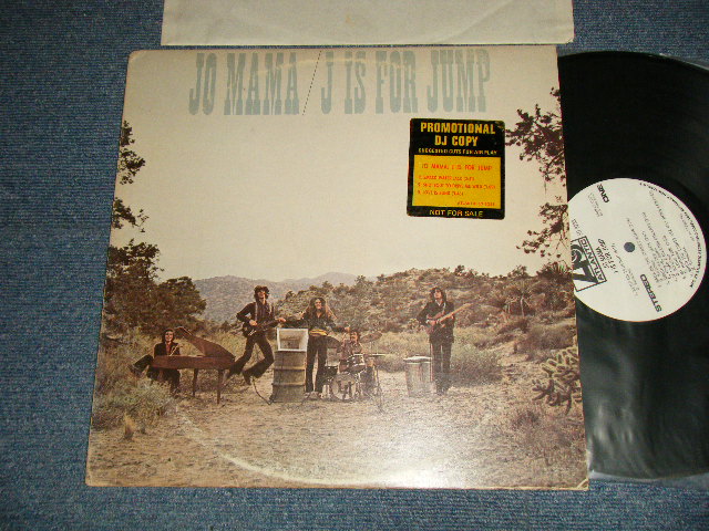 画像1: JO MAMA - J IS FOR JUMP (Ex+/MINT-) / 1971 US AMERICAORIGINAL "WHITE LABEL PROMO" Used LP 