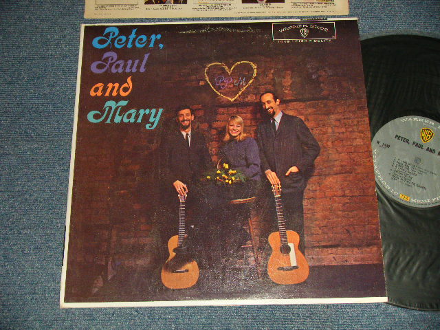 画像1: PP&M PETER PAUL & MARY - PETER PAUL & MARY (Ex+, Ex+/Ex++ Looks:MINT- WOBC) / 1962 US AMERICA ORIGINAL 1st Press "GRAY Label" "MONO" Used LP