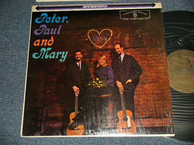 画像1: PP&M PETER PAUL & MARY - PETER PAUL & MARY MINT-/Ex++) / 1962 US AMERICA ORIGINAL 1st Press "GOLD Label" "STEREO" Used LP