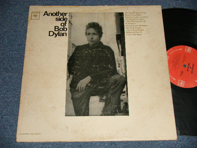 画像1: BOB DYLAN - ANOTHER SIDE OF BOB DYLAN ( Matrix #A)0 XLP 77042 2D B)0 XLP 77043 2D) "PITMAN Press in NJ" (Ex-/Ex/VG+++ Looks:Ex) /  1965 Version US ORIGINAL 2nd Press WHITE "360 SOUND Label" MONO Used LP