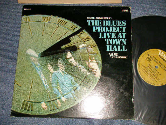 画像1: THE BLUES  PROJECT - LIVE AT TOWN HALL (Ex++/Ex++ EDSP) / 1967 US AMERICA ORIGINAL STEREO Used LP 