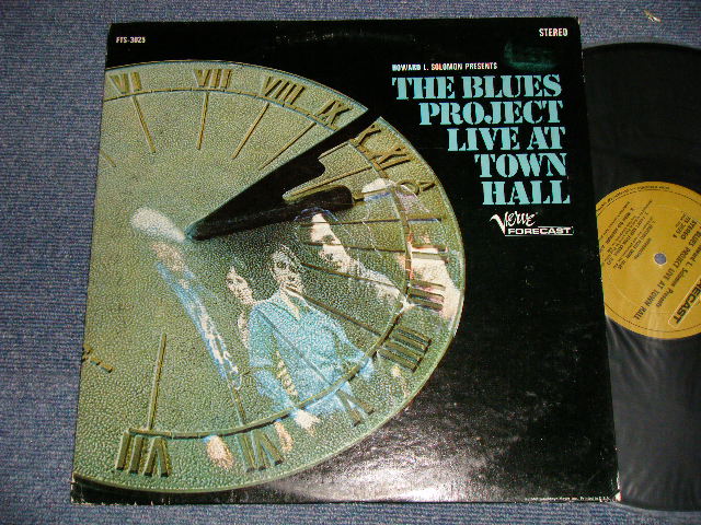 画像1: THE BLUES  PROJECT - LIVE AT TOWN HALL (Ex++/Ex+++) / 1967 US AMERICA ORIGINAL STEREO Used LP 
