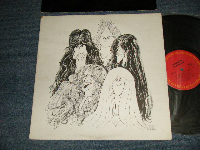 画像1: AEROSMITH - DRAW THE LINE (With CUSTOM INNER) (Matrix #A)S AL-34856-1E A7 STERLING B)S1 BL-34856-1E C3 STERLING) "SANTA MARIA Press in CA" (Ex++/Ex+++) /  1977 US AMERICA ORIGINAL Used LP